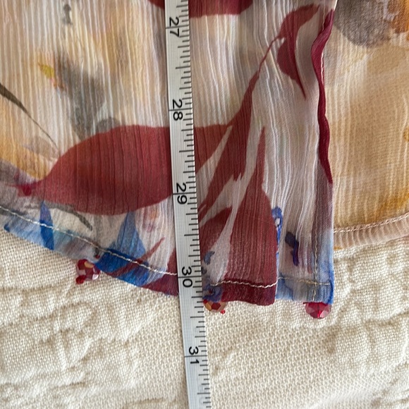 NWOT, Sheer Coverall Top, One Size, Multi Colored - Picture 7 of 9